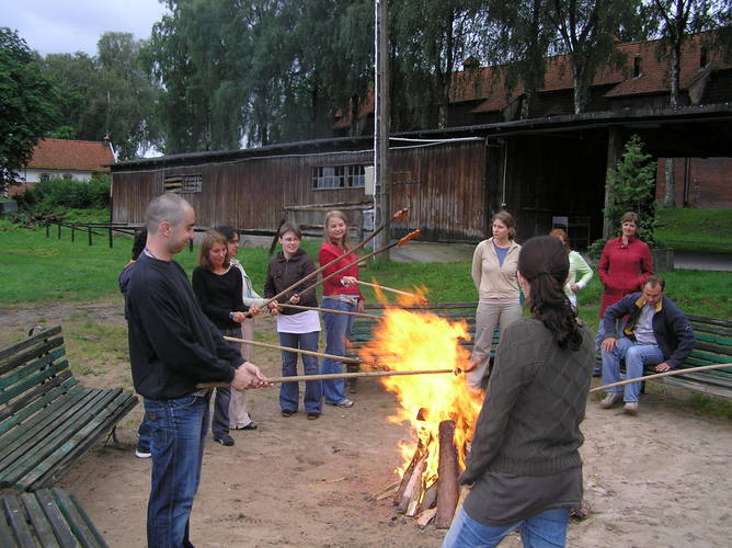 Ognisko w Miłosnej